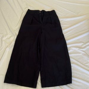 Blue wide legged pants bought in Japan.